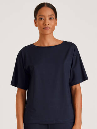 CALIDA Deepsleepwear Balancing Shirt dark-lapis-blau