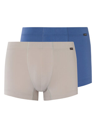 HANRO Cotton Essentials Pants blau/grau