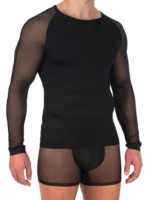MANSTORE M2315 Long Sleeves Shirt schwarz