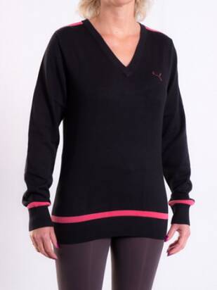 PUMA Golf Solid Sweater schwarz