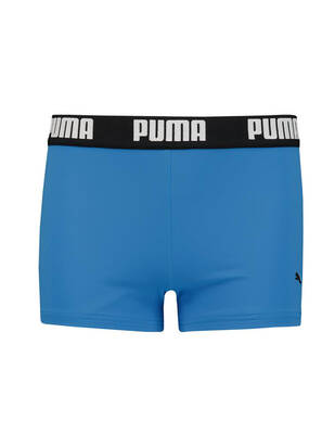 PUMA Boys Badehose Swim Trunk Logo energy-blau