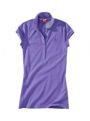 PUMA Polo Shirt long purple opulence