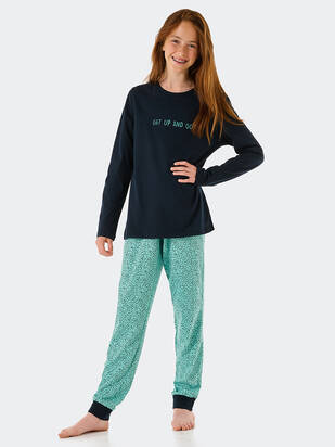 SCHIESSER Teen Girls Pyjama mint